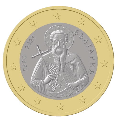 Euro coin background